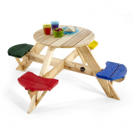 Τραπέζι εξωτερικού χώρου Plum® Children's Picnic Table Multicolor