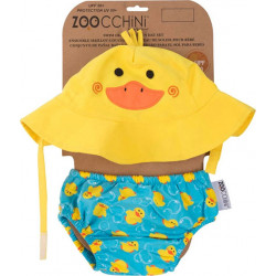 Σετ πάνα - μαγιό και καπέλο ZOOCCHiNi™ Pubbles the Duck 12-24 μηνών