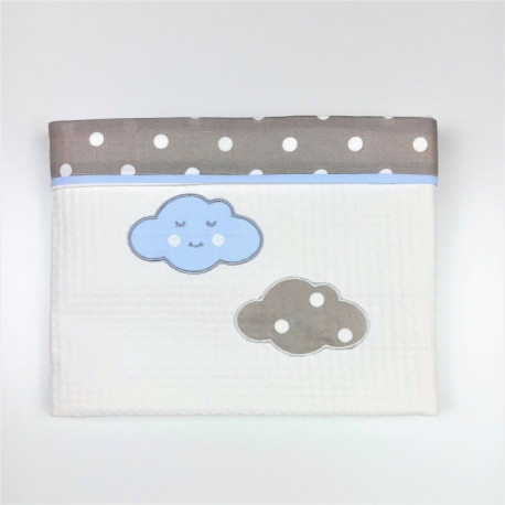 Κουβέρτα πικέ Baby Star Σύννεφο 100 x 150 cm