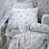 Σεντόνια DOWN TOWN BABY Starry Grey125 x 175 cm σετ των 3