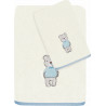 Πετσέτες με κέντημα Das® baby Fun σετ των 2