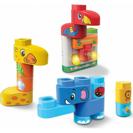 Σετ κατασκευής Vtech® Baby BlaBla Blocks Τα ζώα της σαβάνας