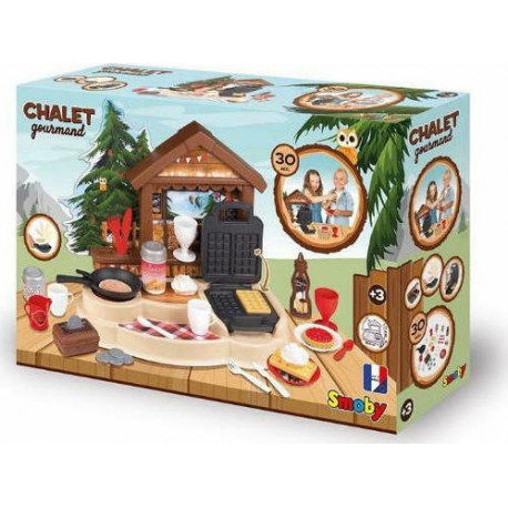 Χειμερινό σαλέ με καντίνα Smoby Gourmand Chalet