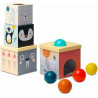 Κουτάκια στοίβαξης με μπάλες Taf toys North Pole Ball Drop Stacker