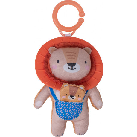 Κρεμαστή κουδουνίστρα με μασητικό Taf toys Savannah Adventure Harry the Lion