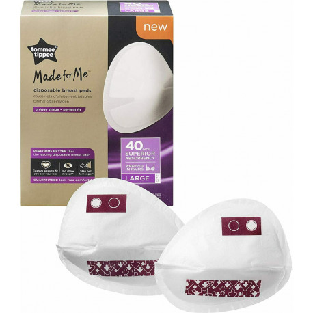 Tommee tippee επιθέματα στήθους μίας χρήσης Made for Me™ Small 40 τεμάχια