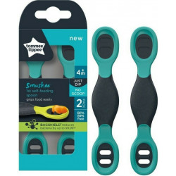 Tommee tippee μαλακά κουτάλια απογαλακτισμού Smushee™ σετ των 2