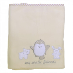 Κουβέρτα fleece Baby Star Arctic Friends 100 x 150 cm