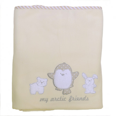 Κουβέρτα fleece Baby Star Arctic Friends 100 x 150 cm