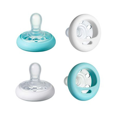 Tommee tippee πιπίλες Closer to nature Breast-like 0-6Μ, σετ των 2