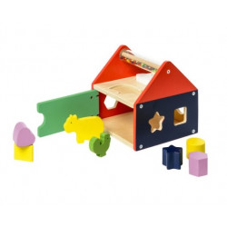MANIBUL WOODEN SHAPE & BUILD SORTING HOUSE - ΞΥΛΙΝΟ ΣΠΙΤΑΚΙ ΔΙΑΛΟΓΗΣ ΣΧΗΜΑΤΩΝ