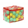TROTIBUL BAG OF 100 MULTI COLOURED BALLS - 100 ΜΠΑΛΕΣ 6,5cm ΓΙΑ ΧΩΡΟ ΠΑΙΧΝΔΙΟΥ