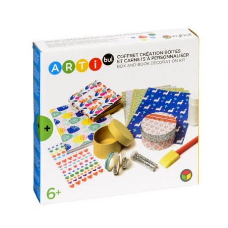 ARTIBUL BOX AND BOOK DECORATION KIT - ΣΕΤ ΔΙΑΚΟΣΜΗΣΗΣ ΣΗΜΕΙΩΜΑΤΑΡΙΩΝ & ΚΟΥΤΙΩΝ