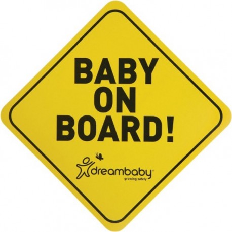 Dreambaby® σήμα αυτοκινήτου "Baby on Board"