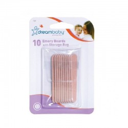 Dreambaby® χάρτινες λίμες με θήκη αποθήκευσης σετ των 10
