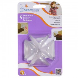 Dreambaby® μαλακά προστατευτικά για γωνίες ετ των 4
