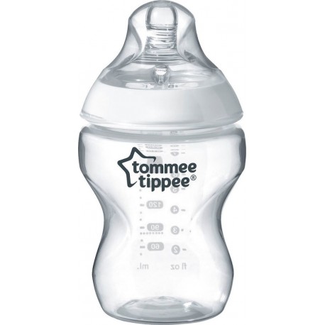 Tommee tippee μπιμπερό Closer to nature αργής ροής 260 ml 0M+