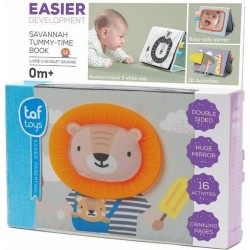 Μαλακό βιβλίο δραστηριοτήτων Taf toys Savannah Adventures Tummy-time Book