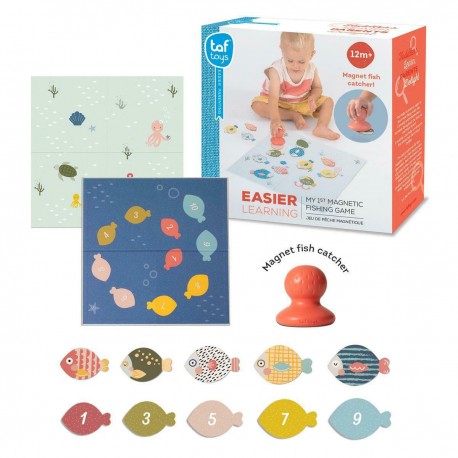 Εκπαιδευτικό ψάρεμα με μαγνήτες Taf toys My 1st Magnetic Fishing Game