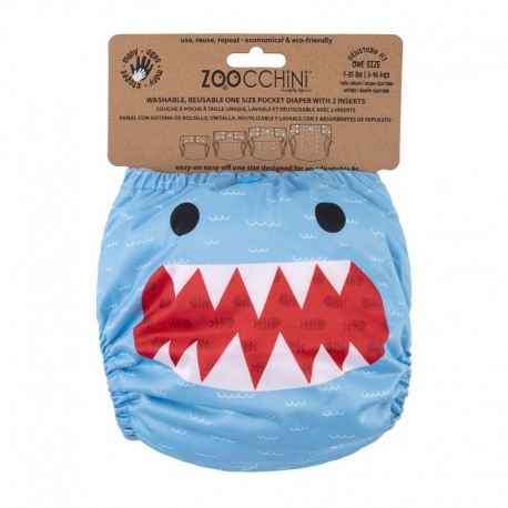 Πλενόμενη πάνα Zoocchinini™ Shark 3-16 kg