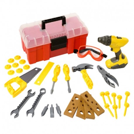 BUILDIBUL DIY SET 35 PIECES - ΘΗΚΗ 35 ΕΡΓΑΛΕΙΩΝ