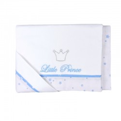 Σεντόνια κούνιας Baby Star Prince Σιέλ