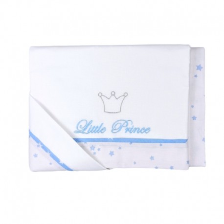 Σεντόνια κούνιας Baby Star Prince Σιέλ