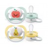 Philips-Avent πιπίλες Ultra Air 0-6M, σετ των 2 (SCF080/17)