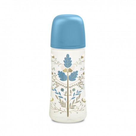 Suavinex μπιμπερό Gold Blue με θηλή Physiological SX Pro™ L 360 ml 6M+