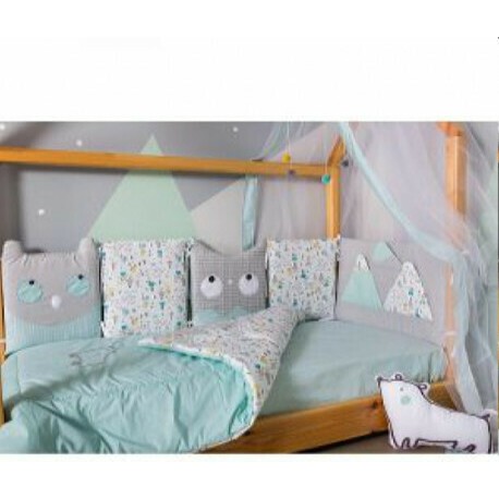 Πάπλωμα καπιτονέ Baby Star Tiny Friends 110 x 150 cm