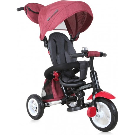 Τρίκυκλο ποδήλατο LoreLLi® Moovo Air Tires Red & Black Luxe