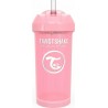 Twistshake Κύπελλο Straw Cup Pastel Pink 360ml