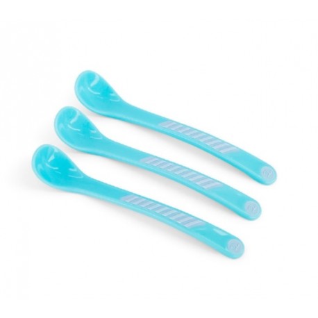 Twistshake Κουταλάκια σετ των 3 Pastel Blue 4m+