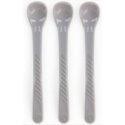 Twistshake Κουταλάκια σετ των 3 Pastel Grey 4m+