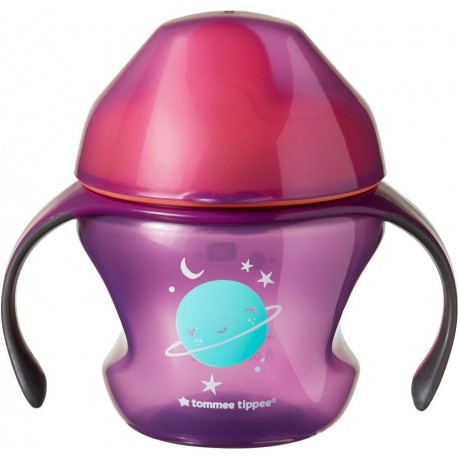 Tommee Tippee Εκπαιδευτικό κύπελλο με μαλακό στόμιο Ecomm Wean Sippee cup Girl 1