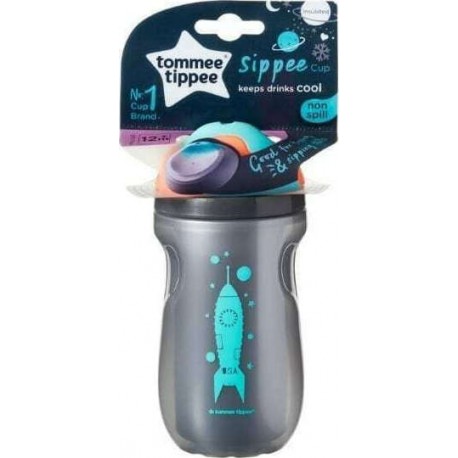 Tommee Tippee Ισοθερμικό παγούρι με σκληρό στόμιο Ecomm Insl. Sippee cup Boy 260