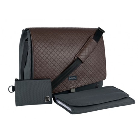 Τσάντα - αλλαξιέρα MOON™ Messenger Diaper Bag Anthrazit