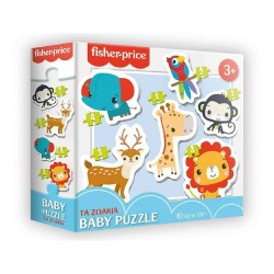 Fisher Price® Baby Puzzle: Τα ζωάκια, Χάρτινη Πόλη®