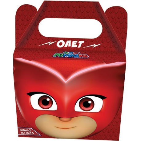 PJ Masks: Ολέτ - Βιβλίο & Παζλ, Χάρτινη Πόλη®