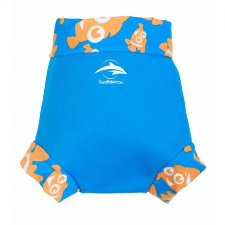 Κάλυμμα πάνας - μαγιό Konfidence™ NeoNappy Cyan Clownfish 6-9 μηνών