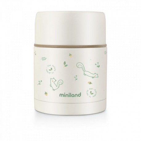 Miniland Θερμός φαγητού Natur Thermos Chip 600 ml