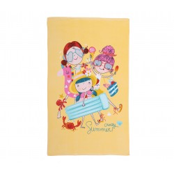 Πετσέτα θαλάσσης Nef-Nef Homeware Crazy Summer Girls 70x120 cm