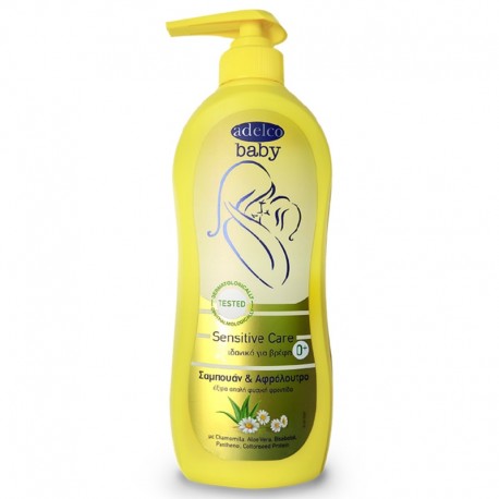 Adelco Baby Σαμπουάν-Αφρόλουτρο 750ml