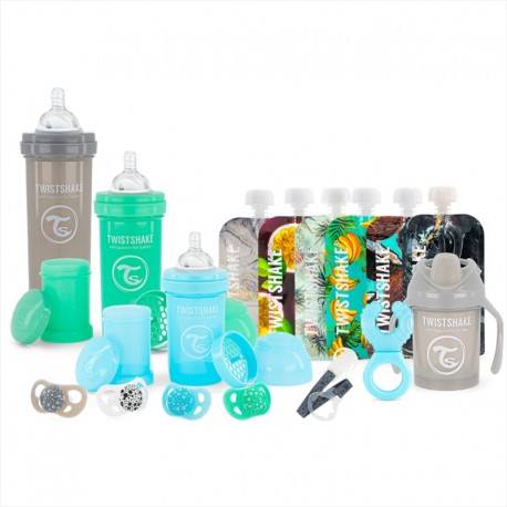 Twistshake Μπιμπερό σετ 1 Promo Pack Αγόρι