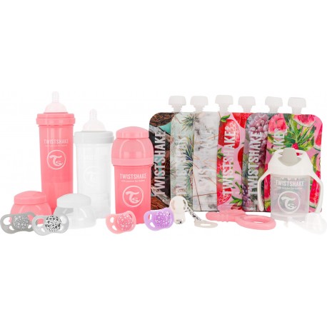 Twistshake Μπιμπερό σετ  2 Promo Pack Κορίτσι