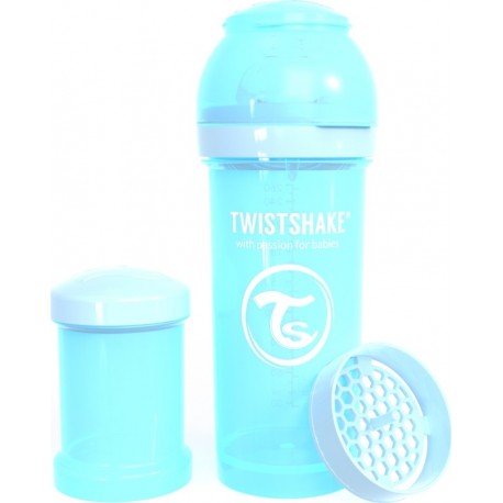 Twistshake Μπιμπερό κατά των κολικών 260ml Pastel Blue