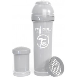 Twistshake Μπιμπερό κατά των κολικών 330ml Pastel Grey