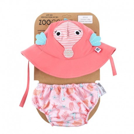 Σετ πάνα - μαγιό και καπέλο ZOOCCHiNi™ Sally the Seahorse 12-24 μηνών