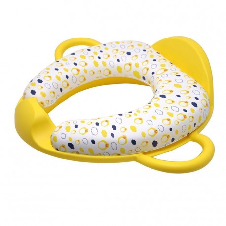 Poupy® μαλακό στεφάνι τουαλέτας Lux Yellow