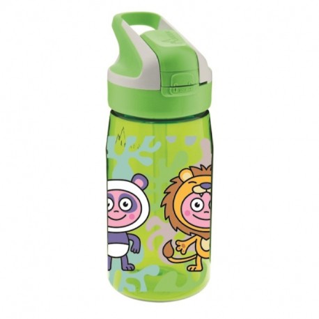 LAKEN Junior Παγούρι Tritan 450 ml με πώμα Summit Txema Sanz Animals